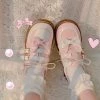 Juwas Japanese Lolita Bunny Bow-Knot Shoes