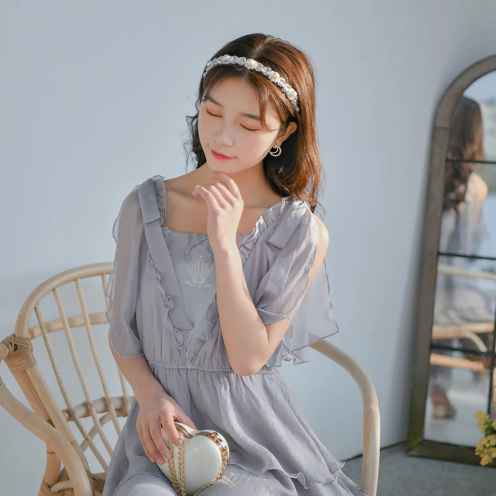 Juwas Princess Gypsy Gray Midi Dress 7 Juwas Princess Gypsy Gray Midi Dress