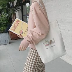 Juwas Japanese Spice Jars Canvas Tote Bag