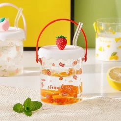 Juwas Summer Fruit Inspired Glass NEW ARRIVAL