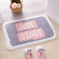 Juwas Kawaii Animals Rectangle Doormat HOME&LIFESTYLE
