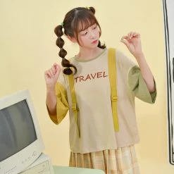 Juwas Kawaii Travel Monster T-Shirt NEW ARRIVAL