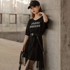 Juwas Final Battle Retro Gothic Punk T-Shirt CLOTHING