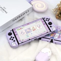 Juwas Cute Cartoon Bunny Case For Nintendo Switch ACCESSORIES