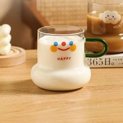 Cheap Juwas Store 42 Juwas Adorable Glass Cup NEW ARRIVAL