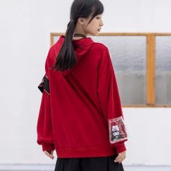 Juwas NEW ARRIVAL Gothic Japanese Anime Girl Graphic Print T-Shirt