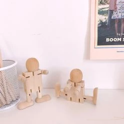Juwas Wooden Robot Ornament NEW ARRIVAL