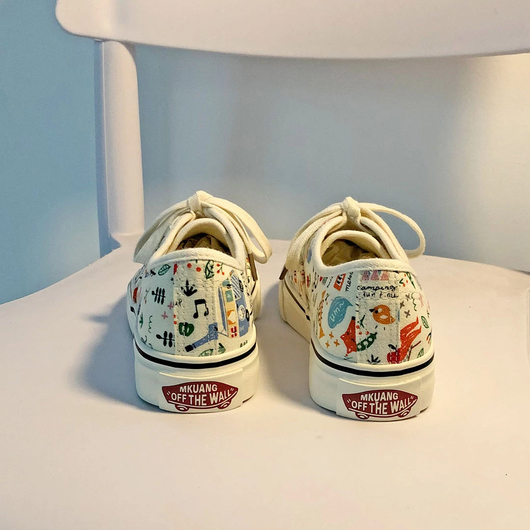 Juwas NEW ARRIVAL Ulzzang Graffiti-art Canvas Sneaker 10 Juwas NEW ARRIVAL Ulzzang Graffiti-art Canvas Sneaker