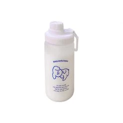 Juwas Kawaii Puppy White Water Bottle