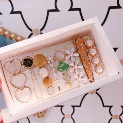 Juwas Sweet Candy Color Hair Clip Collection (7pcs)