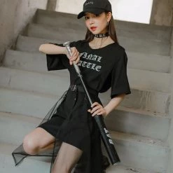 Juwas Final Battle Retro Gothic Punk T-Shirt CLOTHING