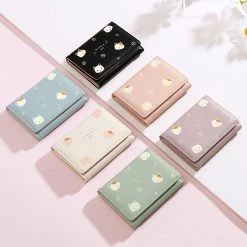 Juwas NEW ARRIVAL Pretty Cats Print Credit Card Holder Wallet