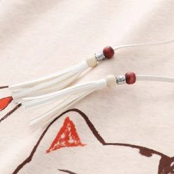 Juwas NEW ARRIVAL Japanese Lucky Cat Loose Warm Cloak