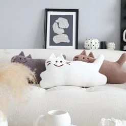 Juwas Cat Throw Pillow NEW ARRIVAL