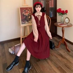 Juwas Classic Undershirt V-Neck Midi Dress NEW ARRIVAL 13 Juwas Classic Undershirt V-Neck Midi Dress NEW ARRIVAL