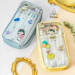 Juwas Cute Cartoon Print Pencil Case NEW ARRIVAL