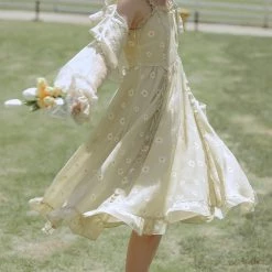 Juwas Fresh Spring Daisy Midi Dress 13 Juwas Fresh Spring Daisy Midi Dress