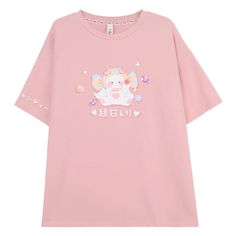 Juwas Kawaii Pastel Candy Bear T-Shirt 8 Juwas Kawaii Pastel Candy Bear T-Shirt
