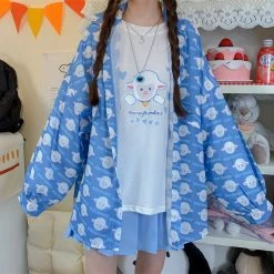 Juwas NEW ARRIVAL Baby Sheep Oversize Long Sleeve Shirt