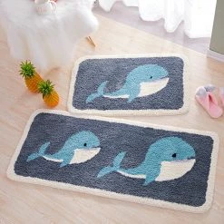 Juwas Kawaii Animals Rectangle Doormat HOME&LIFESTYLE