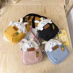 Juwas Rabbit Themed Mini Shoulder Bag