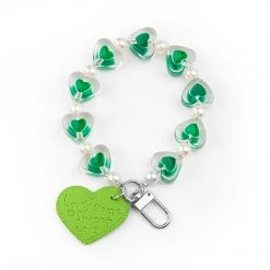 Juwas NEW ARRIVAL Lovely Hearts Beads Wristlet Bracelet