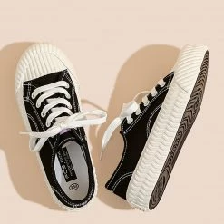 Juwas NEW ARRIVAL Front Lines Platform Low Cut Sneakers