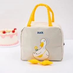Juwas Yellow Mrs Duck Mini Lunch Bag NEW ARRIVAL