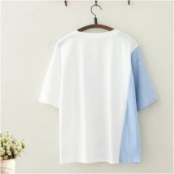 Juwas NEW ARRIVAL Cartoon Rabbit Print Bowknot T-shirt Shorts Set