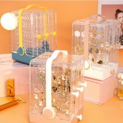 Juwas Chic Clear Accessory And Jewelry Box Stand NEW ARRIVAL
