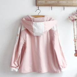 Juwas Cool Rainbow Patch Hooded Jacket NEW ARRIVAL