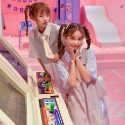 Juwas NEW ARRIVAL Japanese Plaid Polo N’ Lovely Straight Dress 16 Juwas NEW ARRIVAL Japanese Plaid Polo N’ Lovely Straight Dress