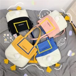 Juwas Duck Feet Shoulder Tote Bag NEW ARRIVAL