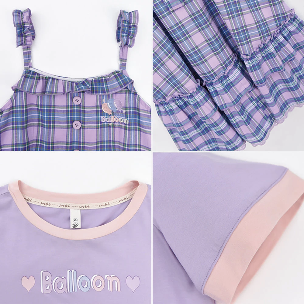 Juwas Japanese Balloon Shirt And Plaid Frilled Dress 8 Juwas Japanese Balloon Shirt And Plaid Frilled Dress