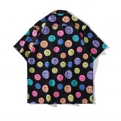 Juwas Smile Printed Harajuku Loose Shirt NEW ARRIVAL