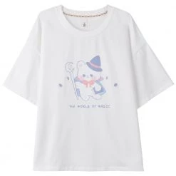 Juwas Kawaii Wizard Bear T-Shirt