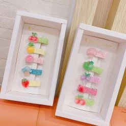 Juwas Fruit Theme Hair Clips Collection (5pcs)