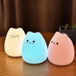 -Juwas Cute Cat Night Lamp