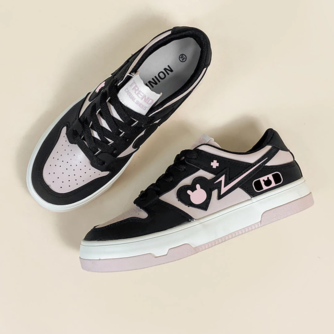 Juwas Shoes Rabbit Lightning Platform Inner Fleece Sneakers 9 Juwas Shoes Rabbit Lightning Platform Inner Fleece Sneakers