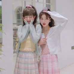 Juwas Cute Casual Outfit Knitting Cardigan For Girls NEW ARRIVAL