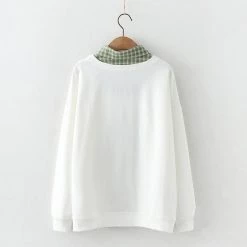 Juwas Adorable Fat Dino Fake Under Polo Sweater