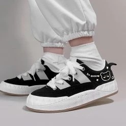 Juwas “So Cute” Bear Platform Ankle Shoes NEW ARRIVAL