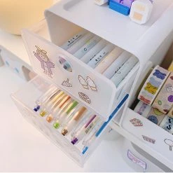Juwas Kawaii Mini Drawer Organizer HOME&LIFESTYLE