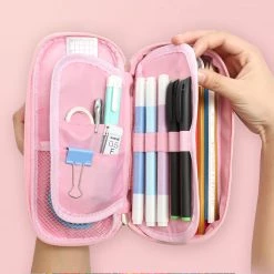 Juwas NEW ARRIVAL Sweet Smile Flower Girl Hardbound Pencil Case