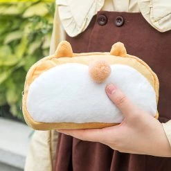Juwas NEW ARRIVAL Kawaii Animal Plush Pencil Case