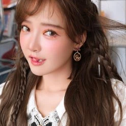 Juwas Cute Halloween Acorn Squirrel Dangle Earrings