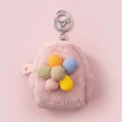 Juwas Rainbow Flower Mini Coin Purse