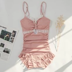 Juwas Mermaid Top Pastel One-Piece Swimwear NEW ARRIVAL