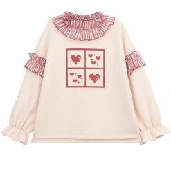 -Juwas Queen Of Hearts Themed Tops Skirt