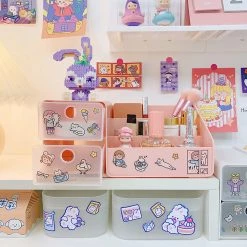 Juwas Kawaii Mini Drawer Organizer HOME&LIFESTYLE